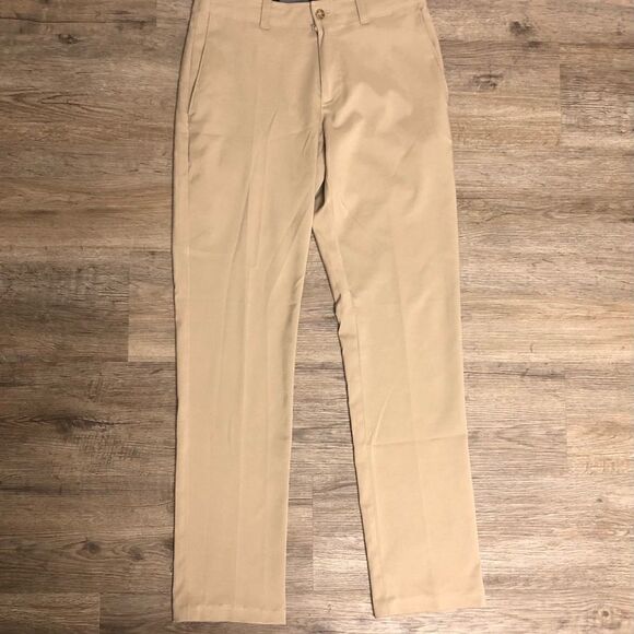 PGA Tour Tan Khaki Men’s Pants size 30x 32 - Picture 1 of 9